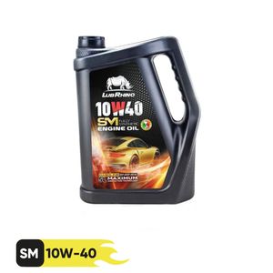 روغن موتور لوبرینو مدل 10w 40 sn حجم 5 لیتر